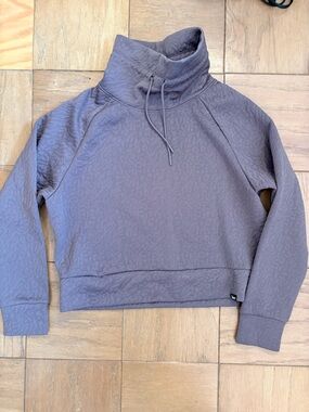 Juicy Couture Mauve Pink Cowl Neck Sweatshirt